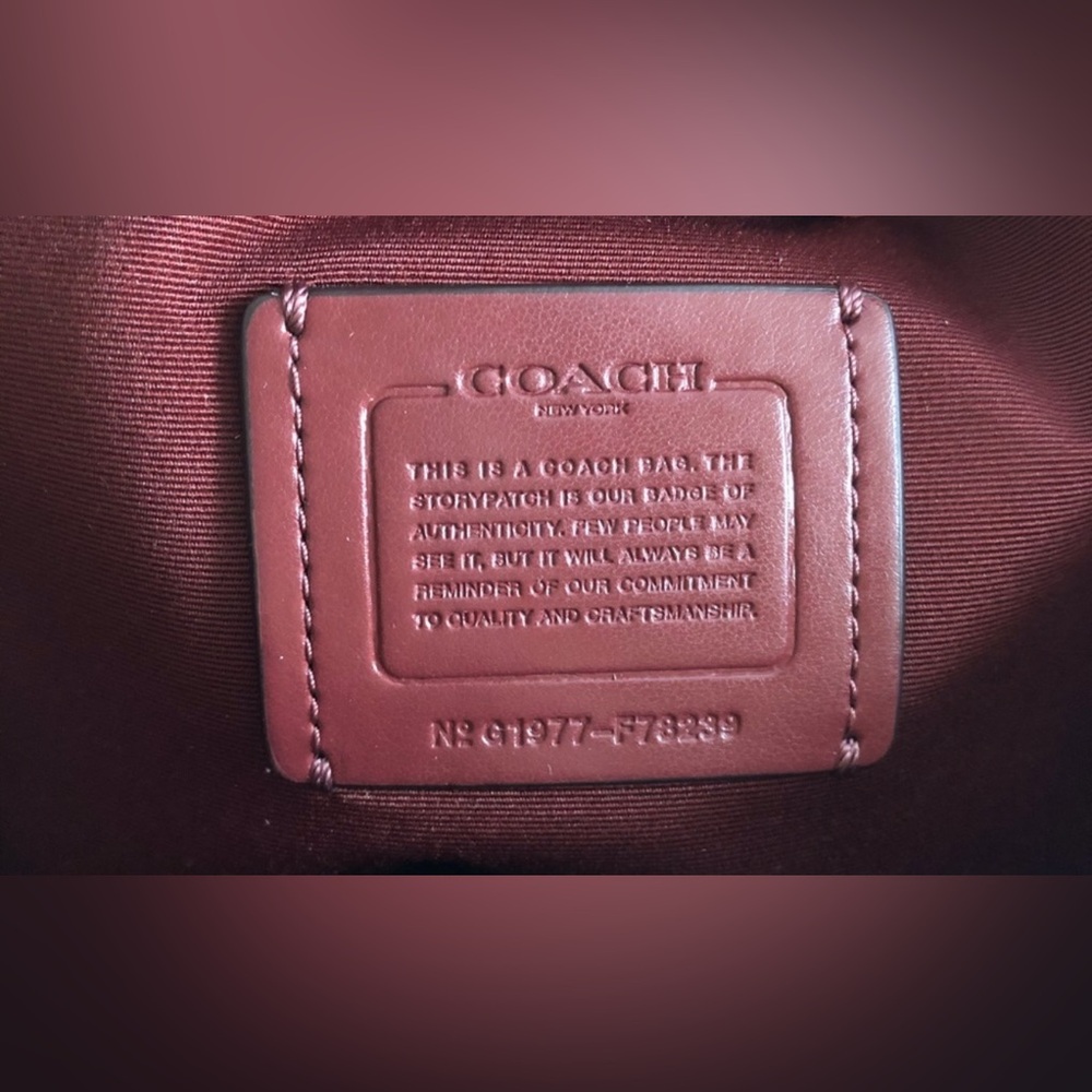 RARE LIKE NEW Coach Mia Shoulder Bag Desert 🌷 Tulip Purses Bag Womens Designer - Picture 4 of 8